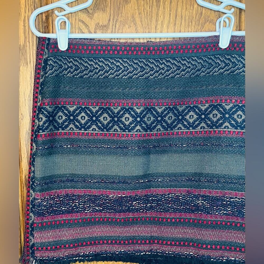 MKT Studio Multi Color, Multi Texture, Multi Pattern Mini Skirt EU  38-US 4-6